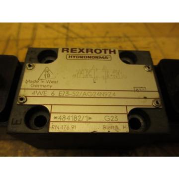 Rexroth Hydronorma 4WE 6 E73-52/AG24N9Z4 Hydraulic Directional Valve