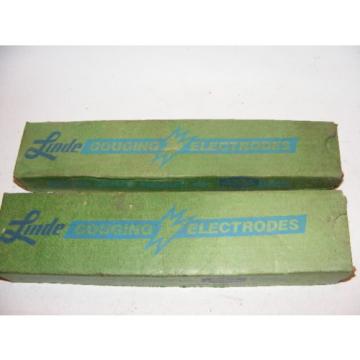 Lot 1/4&#034;&amp; 3/16&#034; LINDE Union Carbide 12&#034; GOUGING ELECTRODES  Rods Carbon Arc Air