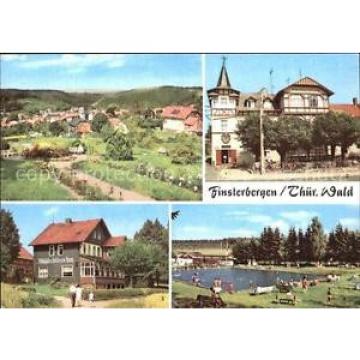 72557292 Finsterbergen Volkshaus Zur Linde Cafe Waldschloesschen Schwimmbad Fins