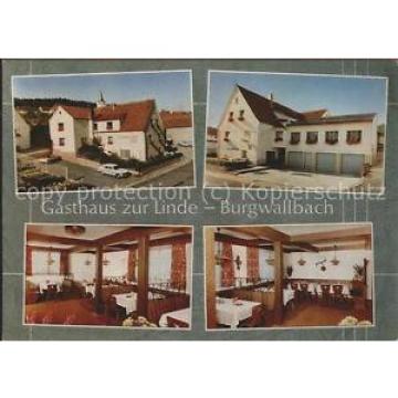 71516136 Burgwallbach Gasthaus zur Linde Gastraeume Schoenau a.d.Brend