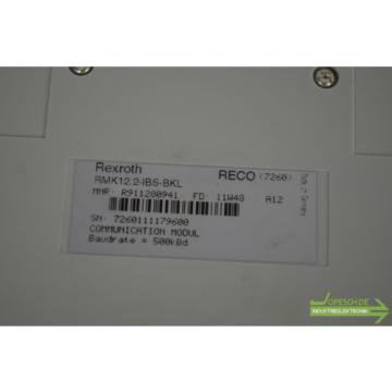 Rexroth Indramat RECO RMK122-IBS-BKL Communication Module