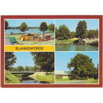 Blankenförde Zeltplatz Jamelsee, Laufsteg am See, Havelbrücke, Große Linde 1985