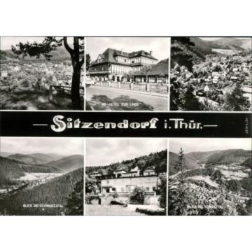 Sitzendorf HO-Hotel zur Linde, Blick ins Schwarzatal, Restaurant, Überblick 1976