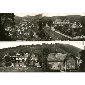 Sitzendorf Panorama-Ansicht, Hotel Linde, Hotel Bergterrasse, Rathaus 1969