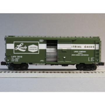 LIONEL LINDE UNION CARBIDE AIR PRODUCTS PS-1 BOXCAR 3019 o gauge train 6-82624