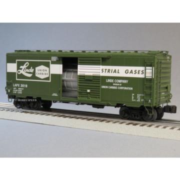 LIONEL LINDE UNION CARBIDE AIR PRODUCTS PS-1 BOXCAR 3019 o gauge train 6-82624