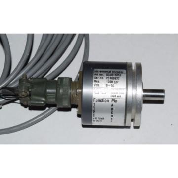 INCREMENTAL ENCODER LEINE&amp;LINDE AB 530016051 1000ppr 9-30v