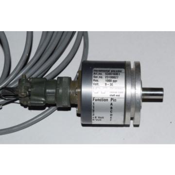 INCREMENTAL ENCODER LEINE&amp;LINDE AB 530016051 1000ppr 9-30v