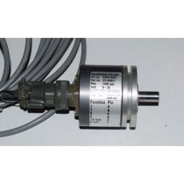 INCREMENTAL ENCODER LEINE&amp;LINDE AB 530016051 1000ppr 9-30v