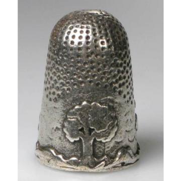 Fingerhut thimble Bäume Pinie Linde Tanne Zinn neu unbenutzt