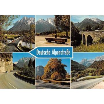 Deutsche Alpenstrasse Berchtesgadener Land, Hindenburg Linde Auto Cars Bridge