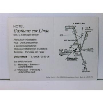 Mehrbild-Werbekarte Hittfeld, Gasthaus zur Linde, Bes. E. Sponagel-Becker; 4 ver