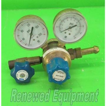 US Gauge BU-2581-AQ Gauge Set with Linde E4 Regulator #9