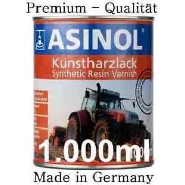 ASINOL Linde rot 1.000ml Lack Farbe Kunstharzlack