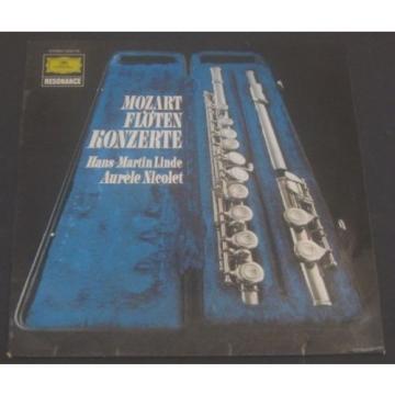 Mozart Flute Concertos Nos. 1 &amp; 2 Linde / Nicolet DGG 2535 178 LP EX