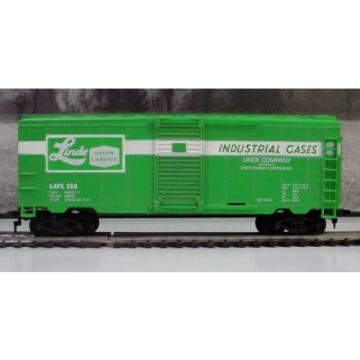 HO Scale Life-Like Linde Union Carbide 40&#039; Sliding Door Box Car LAPX #358