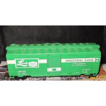 HO Scale Life-Like Linde Union Carbide 40&#039; Sliding Door Box Car LAPX #358