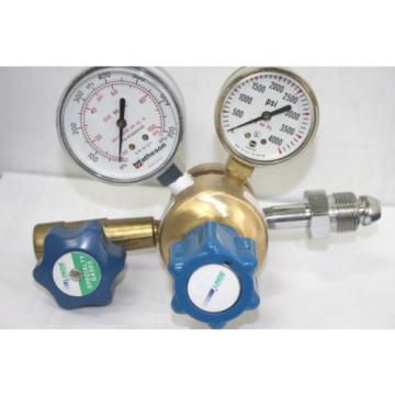 Linde High Pressure Valve with Dual Gauges