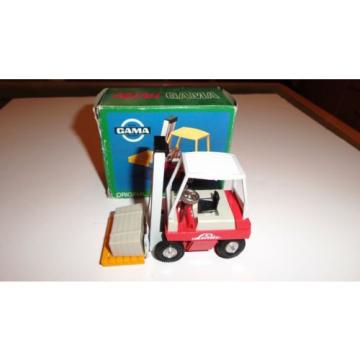 Rare Gama Mini Linde Gabelstapler forklift truck MIB