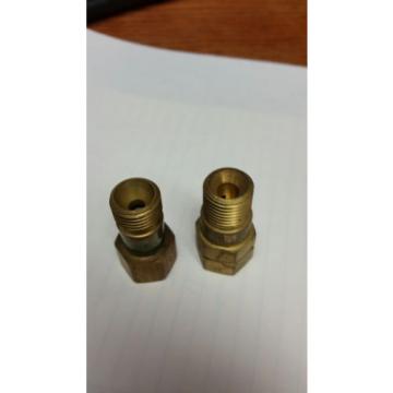 SET OF 2  LINDE CHECK VALVES OXYGEN &amp; ACETYLENE