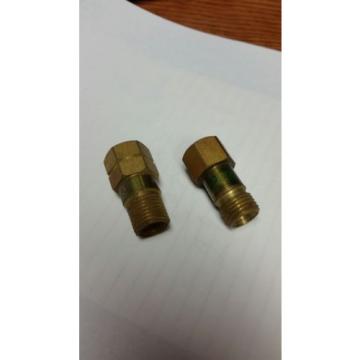 SET OF 2  LINDE CHECK VALVES OXYGEN &amp; ACETYLENE