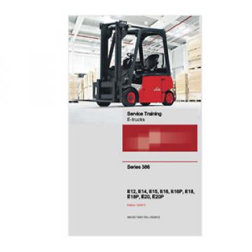 Linde 386 Series E12,E14, E16, E18, E20, E16P, E18P, E20P E-Trucks Manual (0406)