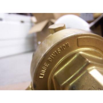 Union Carbide Corp. BRASS Gas/Oxygen Regulator Linde Division