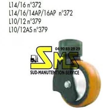 ROUE PIVOT STABILISATEUR LINDE FENWICK L 14 16 L14 L16 L14AP L16AP AP N°372