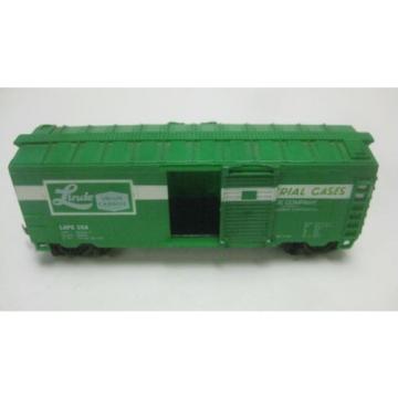 Linde Union Carbide #358 Box Car In A Green HO Scale Train Car By Bachmann tr259