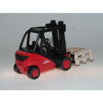 Siku 1722, Linde Gabelstapler H 30, rot, Siku Super 1:50 OVP