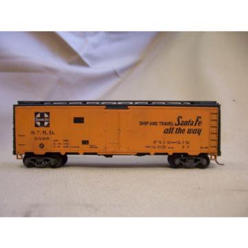 LOT 4 HO SCALE BOX CARS SANTE FE SFRD LINDE 8396 LAPX 358 BN 100024 D&amp;RGW 39497