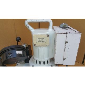 SPX PowerTeam PE550 Hydraulic Pump 10,000 PSI/ 700 Bar w/ Post-Tension Jack