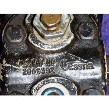 Cessna Hydraulic Pump G20422, Intake Port: 3/8&#034; NPT, Outlet Port: 1/4&#034; NPT