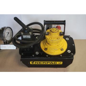 ENERPAC ZA4608MX AIR DRIVEN HYDRAULIC PUMP 10,000PSI 3-WAY 3-POS. GAUGE &amp; VALVE