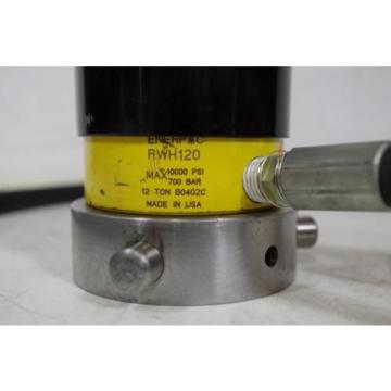 ENERPAC HYDRAULIC CYLINDER   RWH120  10,000PSI   12TON  CYLINDER   CODE: HC-22