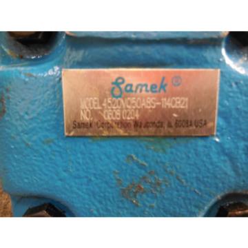 Origin SAMEK VICKERS VANE PUMP # 4520VQ50A8S-114CB21