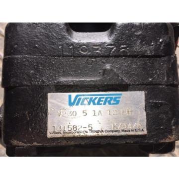 Vickers Vane Pump V230 5 1A 12 LH