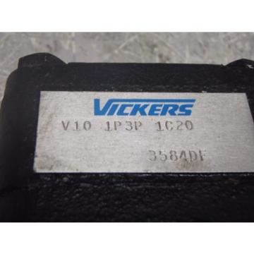 VICKERS VANE PUMP_V10 1P3P 1C20