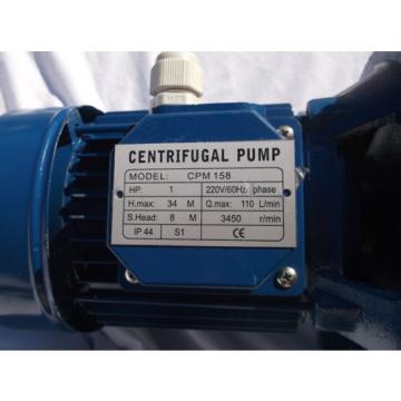 Electric Centrifugal Water CP Pump CPm158 1Hp 240V