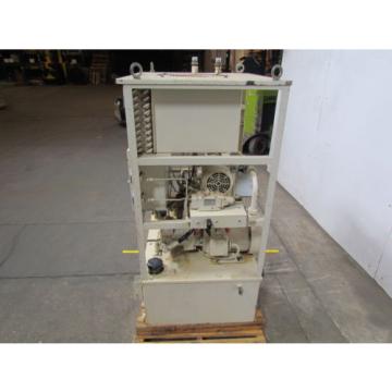 Okuma Hydraulic power unit pump tank and cooling unit from MC-50VA CNC