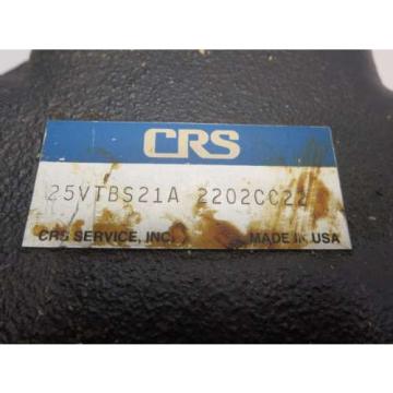 CRS 25VTBS21A 2202CC22 HYDRAULIC VANE PUMP D518525