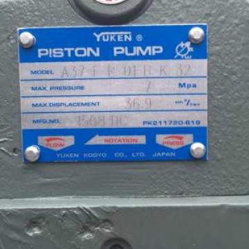 Yuken A Series Variable Displacement Piston Pump