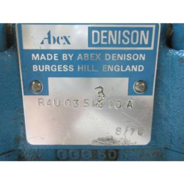 Abex Denison R4U 03 513 10 A Hydraulic Unloading Valve