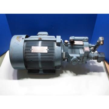 MORI SEIKI DAIKIN HYDRAULIC OIL MOTOR PUMP M15A1-3-30  PISTON PUMP V15A1R-40