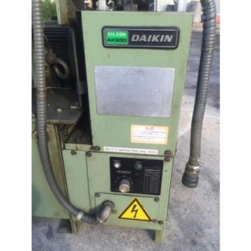 DAIKIN #039;OIL CON#039; AKS30 HYDRAULIC OIL UNIT SUPPLY PUMP amp; CHILLER OKUMA LC20