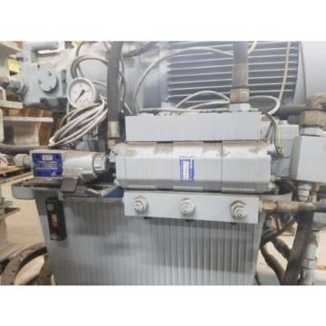 Daikin Piston Pump V38A3RX-85 with FOMP 160L-4 motor, includes tank and fittings