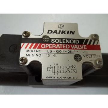 DAIKIN LS-G02-2NP-10-DN SOLENOID OPERATED VALVE USED