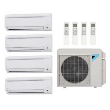 37,000 Btu 177 Seer Daikin Ductless Mini Split Heat Pump System - 7K-9K-9K-12K