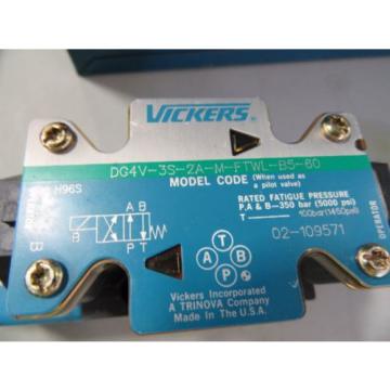 Vickers Hydraulic Directional Control Valve DG4V-3S-2A-M-FTWL-B5-60