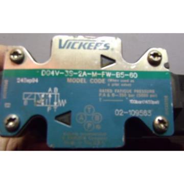 Vickers Hydraulic Directional Valve DG4V-3S-2A-M-FW-B5-60